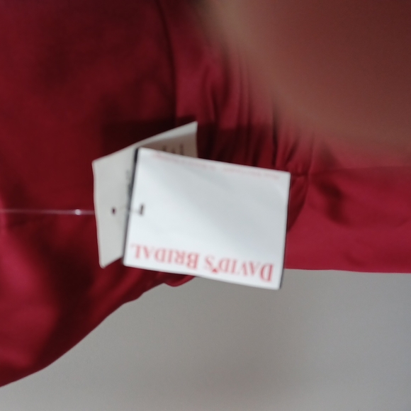 🆕️ Red satin holiday/dance cocktail dress, sz 4. - Picture 7 of 8